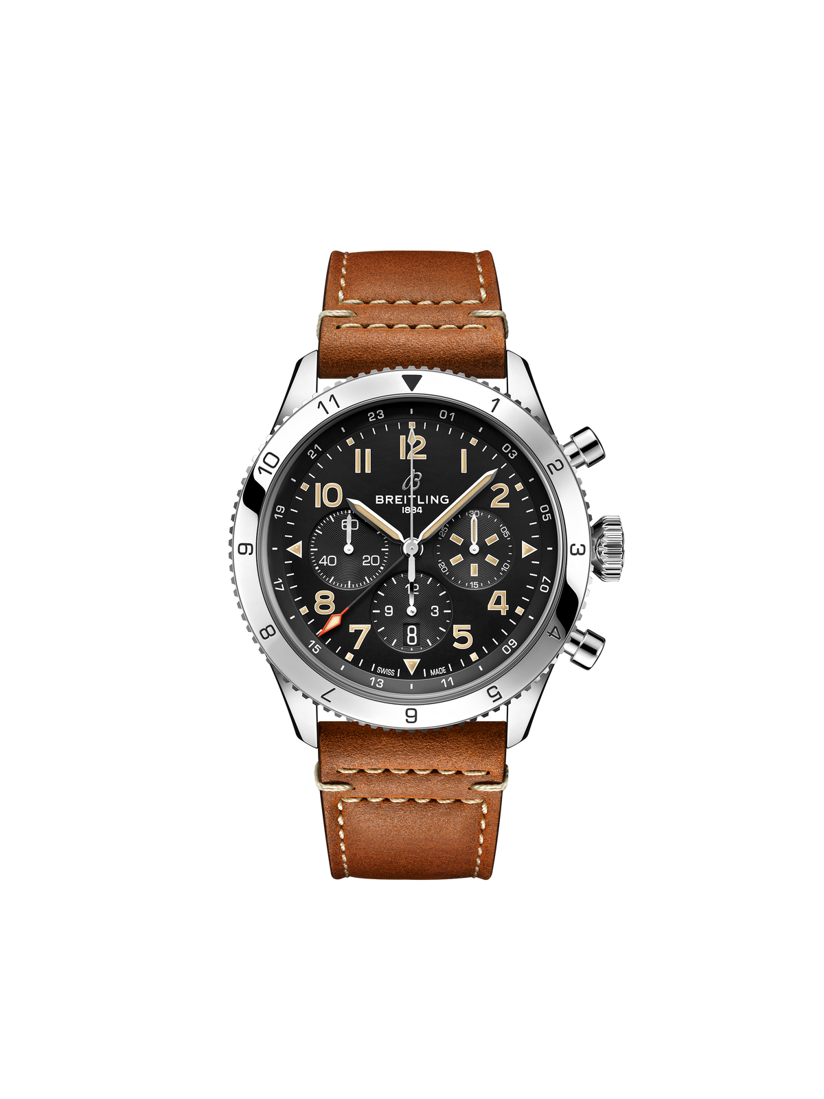 超级AVI双时区B04计时腕表46 P-51野马版（Super AVI B04 Chronograph GMT 46 P-51 Mustang）